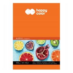 Blok do akrylu artys. A5 10 ark. HAPPY COLOR