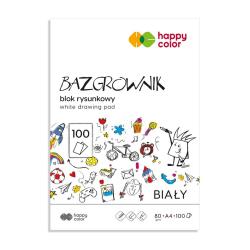 Blok rysunkowy Bazgrownik A4 100ark. 80g HAPPY COLOR