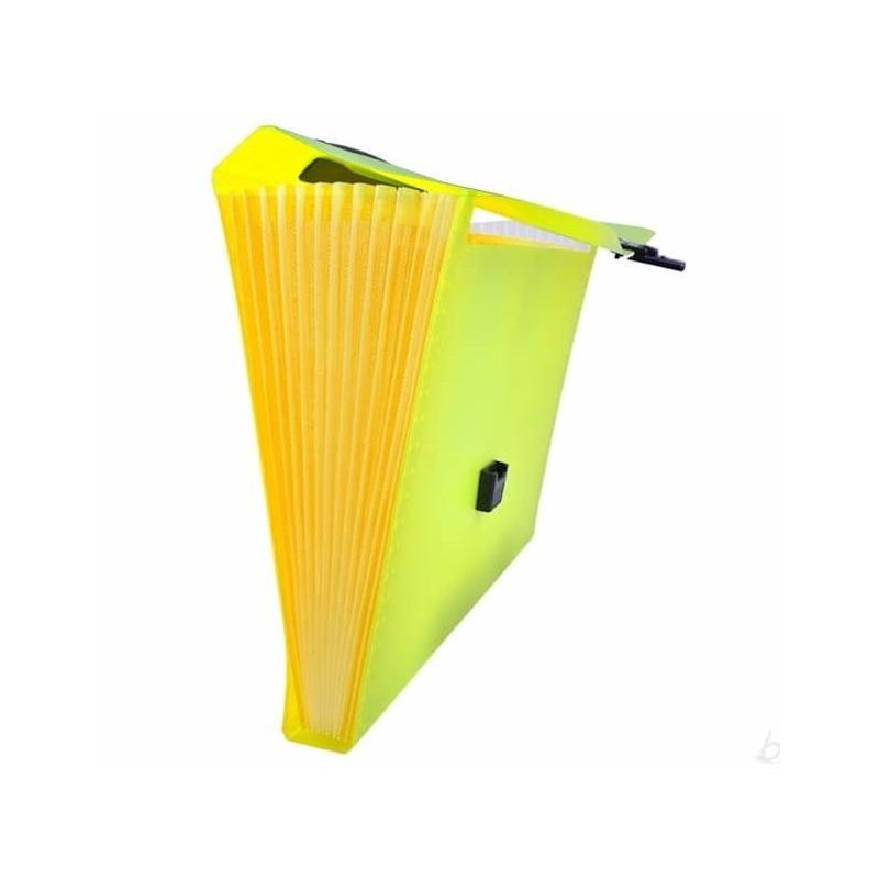 TETIS teczka harmonijka PP z rączką (13) A4