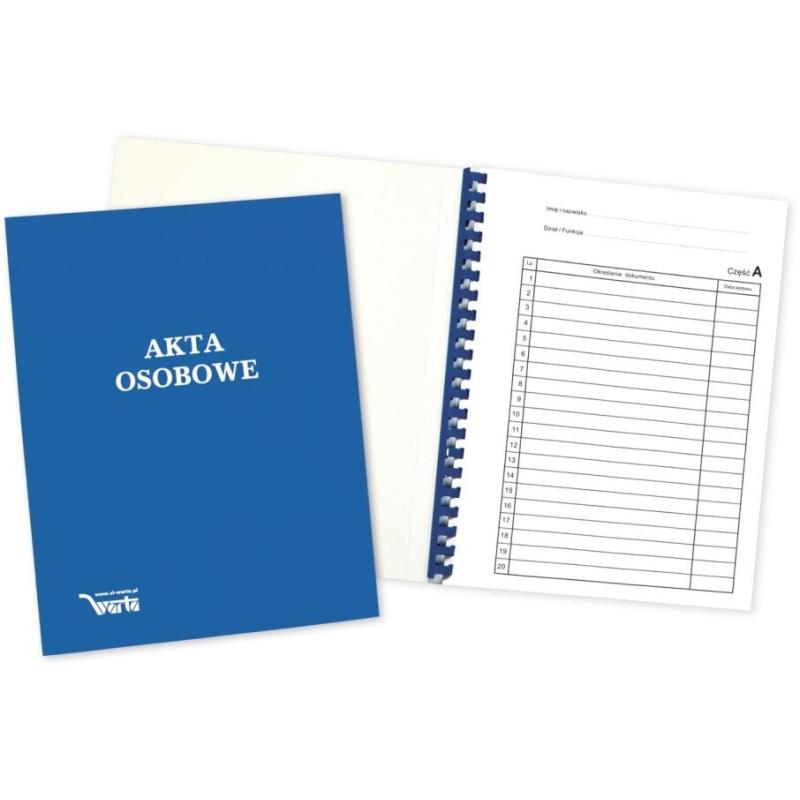Teczka AKTA OSOBOWE