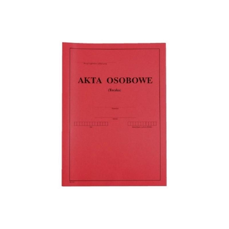 Teczka na akta osobowe A4 kolorowa