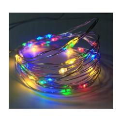 Lampki LED na baterie multikolor