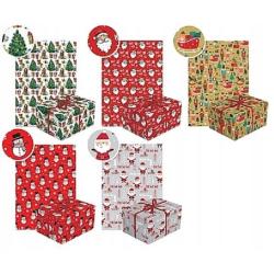 PAPIER OZDOBNY ŚWIĘTA 200*70 DWUSTRONNY PAW