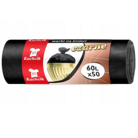 Worki na śmieci 60L 50szt. ECO Line KUCHCIK
