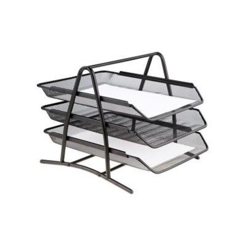 Półka na akta, dokumenty 3A W2001 czarny NET