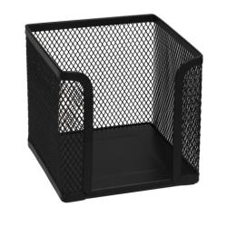 Pojemnik na karteczki kwadrat czarny NET