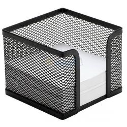 Pojemnik na karteczki kwadrat czarny NET