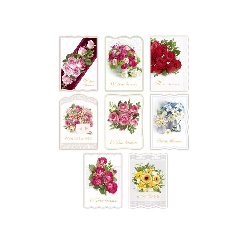 Karnet okolicznościowy 844703 mix wzorów MERIGRAF