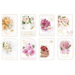 Karnet okolicznościowy 844703 mix wzorów MERIGRAF