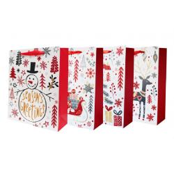 Torebka ozdobna na prezenty 26x32x10,5cm 46534 BENIAMIN