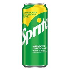Napój SPRITE full sugar 0,33l puszka