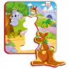 Piankowe puzzle magnetyczne zwierzęta z australii