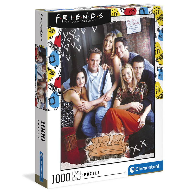 Puzzle 1000el. Friends CLEMENTONI