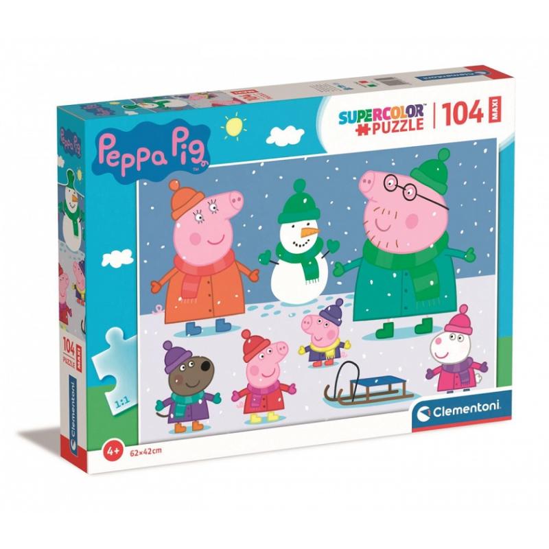 Puzzle 104 el. MAXI PePa CLEMENTONI