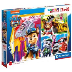 Puzzle 3x48el. SuperKolor Psi Patrol 25271 CLEMENTONI