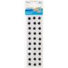 Starpak ozdoba dekoracyjna oczy 12mm (czarne)