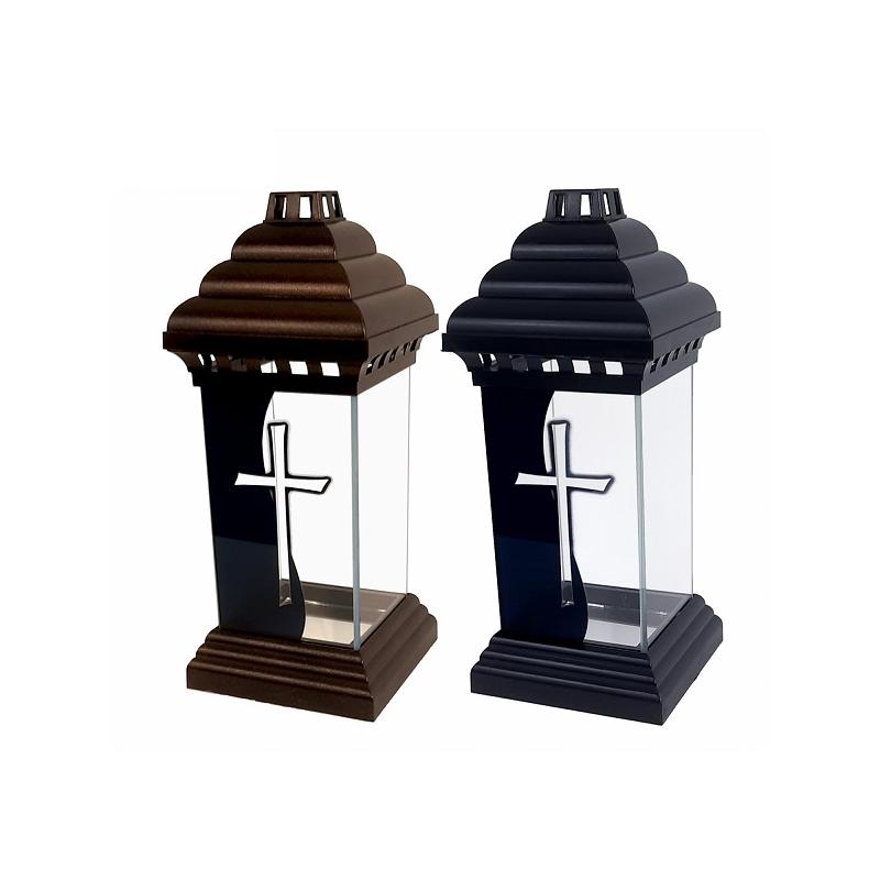 Znicz kapliczka nadruk KRZYŻ