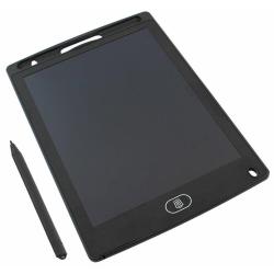 Tablet z czarnym wyświetlaczem