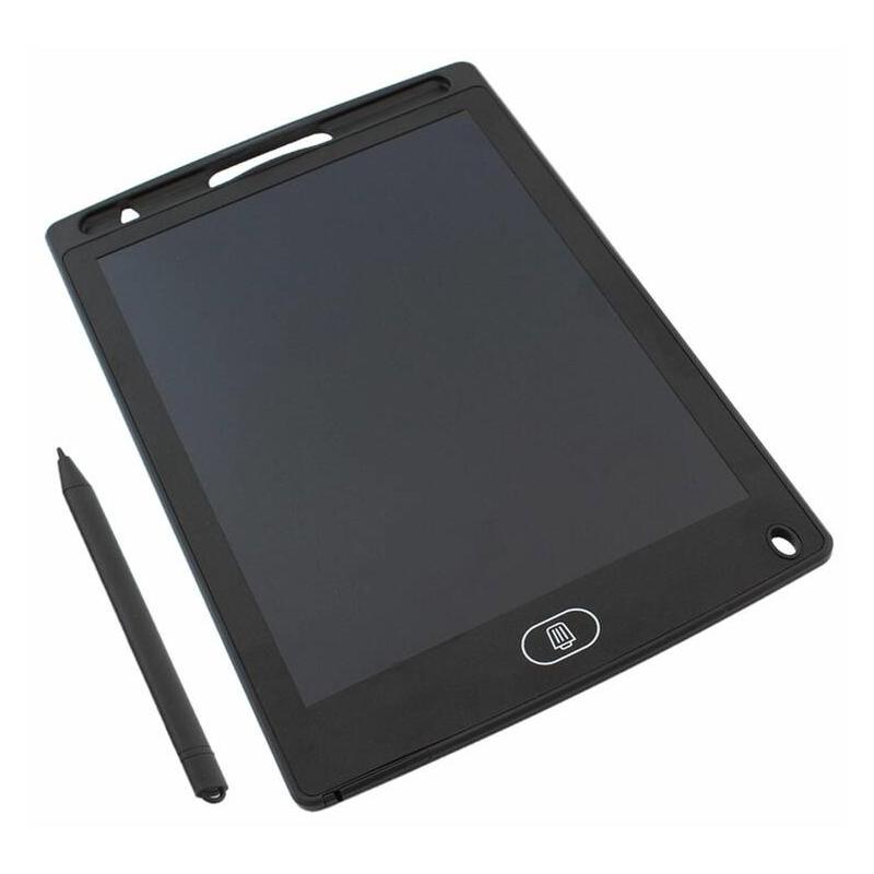 Tablet z czarnym wyświetlaczem
