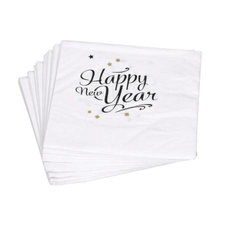 Serwetka 33x33 Happy New Year