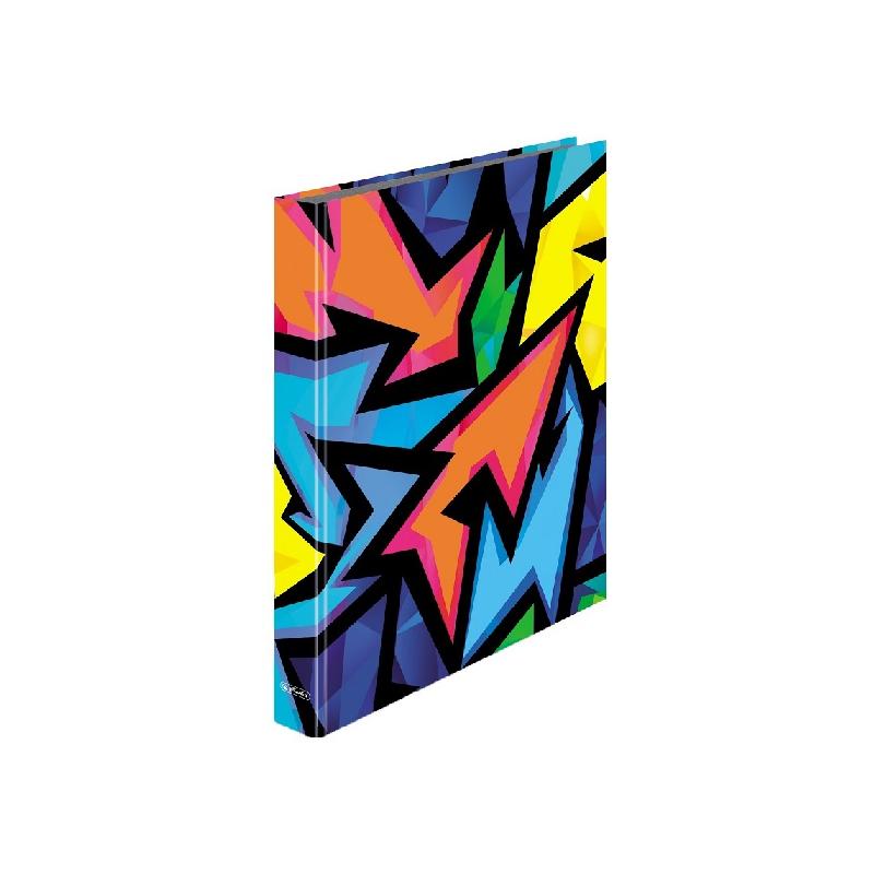 Segregator A4 4cm 2R neon art. max. file HERLITZ