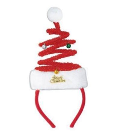 Opaska na włosy Sprężynka Choinka 25cm ARPLEX