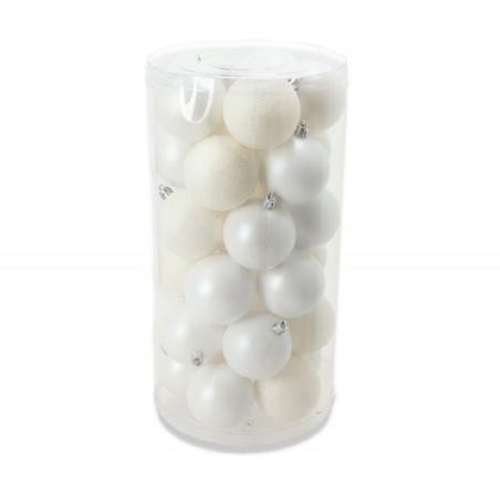 Bożonarodzeniowa bombka 6cm white