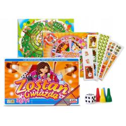 Gra zostań gwiazdą + rudy lis i kury FAN GAMES