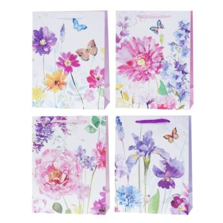 Torba lux 210g Flowers set B A4(26X32X10)