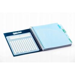Glee projekt book B5 100k kratka jasnoniebieski PUKKA PAD