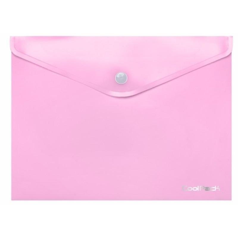 Koperta na dokumenty pastel A4 różowa COOLPACK