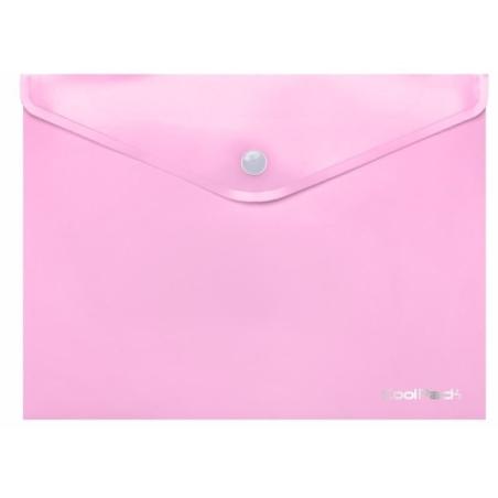 Koperta na dokumenty pastel A4 różowa COOLPACK
