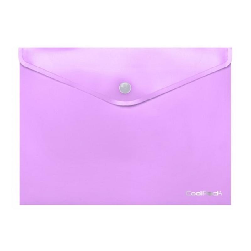 Koperta na dokumenty  pastel A4 fioletowa COOLPACK
