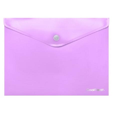 Koperta na dokumenty  pastel A4 fioletowa COOLPACK