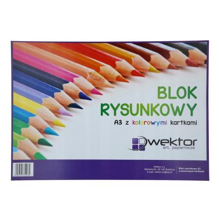 Кольорове малювання блоку А3 ДЕШЕВО