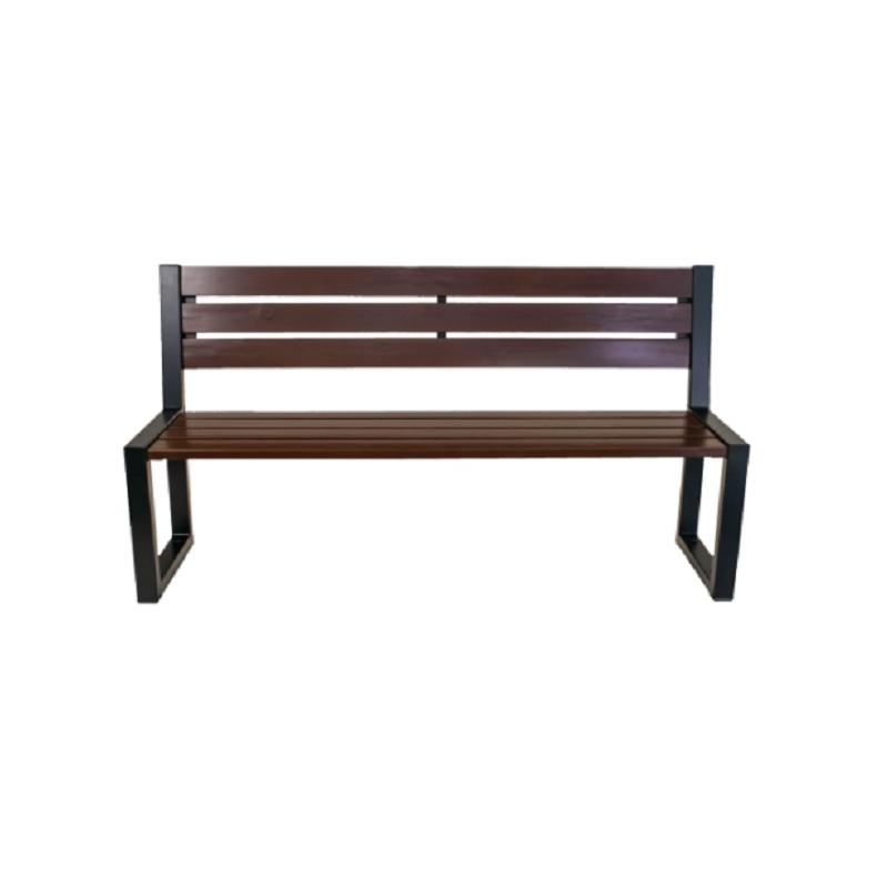 Parkowa ławka stalowa 180x50x85 cm