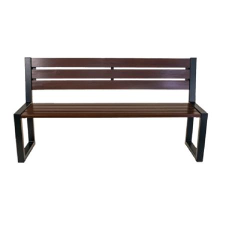 Parkowa ławka stalowa 180x50x85 cm