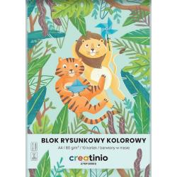 TOM Blok rysunkowy A3 kolor 10k 80g CREATINIO