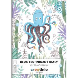 Top blok techniczny creatinio A3 biały 10k 170g