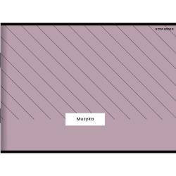 TOP ZESZYT MUZYKA A5 16K 5LINIA