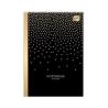 INTERDRUK Metallic Dots A5 Squared Notebook – 64 Sheets