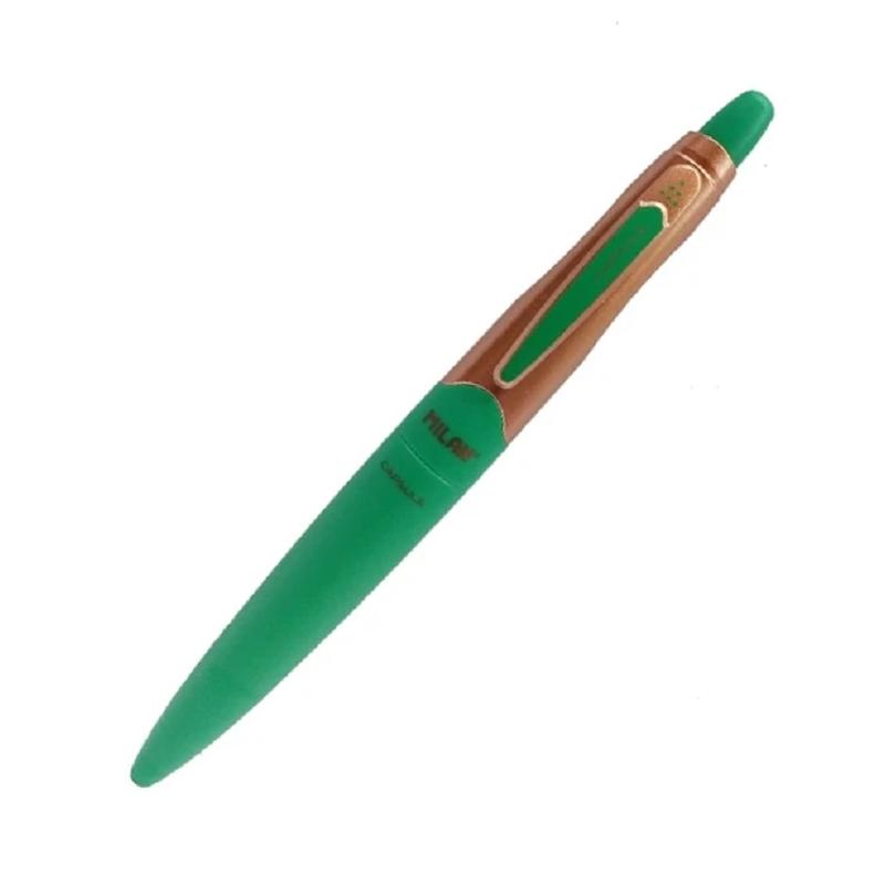 Długopis automatyczny Capsule Copper (RGM) 0,4mm niebieski MILAN