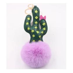 Кактус брелока 12/600 з помпоном