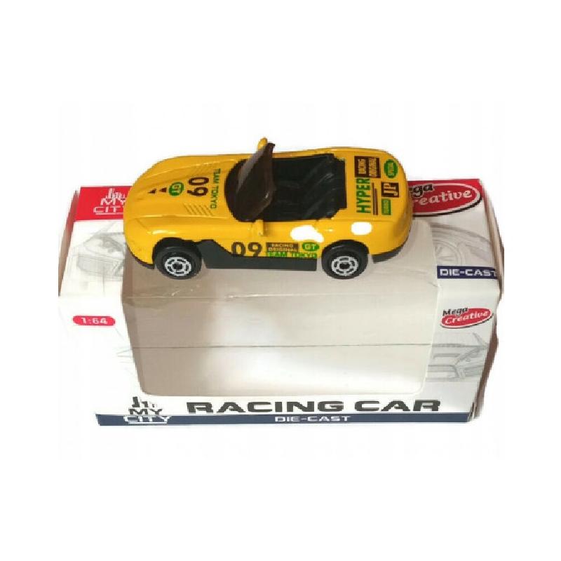 Auto metalowe 11cm miasto różne modele 462669 MEGA CREATIVE