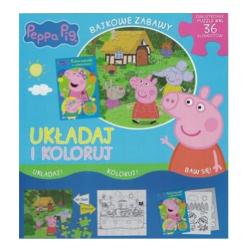 Свинка Пеппа - розстановка і забарвлення