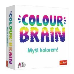 Gra towarzyska Colour Brain - Myśl kolorem TREFL