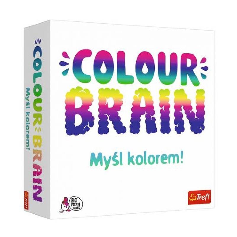 Gra towarzyska Colour Brain - Myśl kolorem TREFL