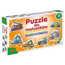 PUZZLE DLA MALUSZKÓW SAMOCHODZIKI