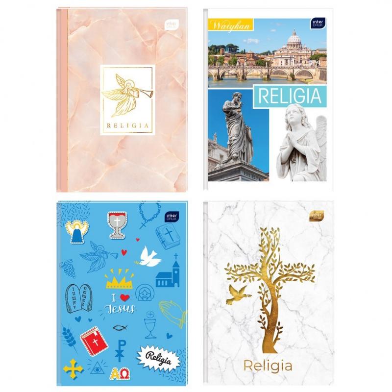 Brulion A5 64k kratka Religia INTERDRUK