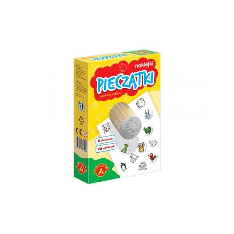 MAŁE PIECZĄTKI I NAKLEJKI ZE ZWIERZĄTKAMI